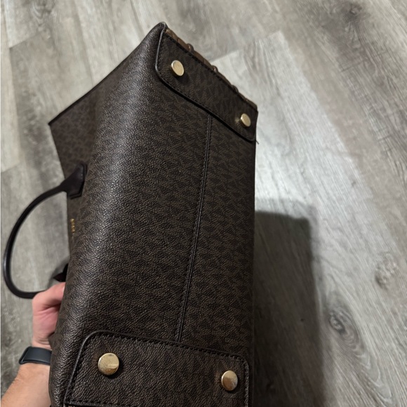 Michael Kors Mercer Studio Combo Shoulder Handbag Purse - Picture 9 of 9